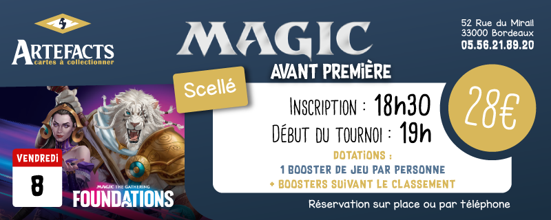 ⭐Magic AP Fondations - Scellé 28€⭐