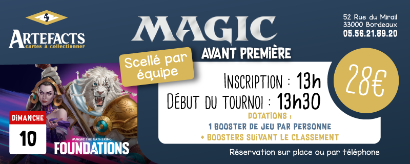 ⭐Magic AP Fondations - Scellé équipe 28€⭐