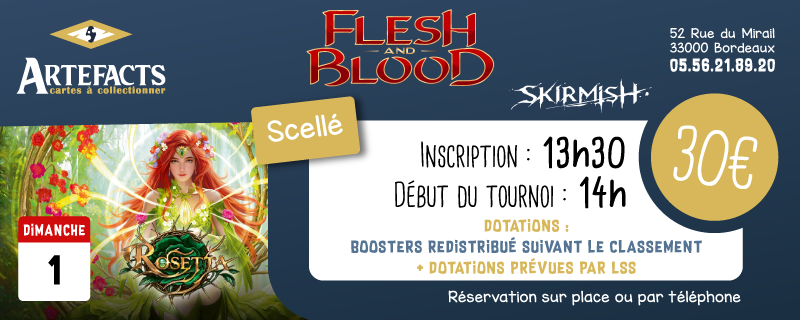 Flesh&Blood Skirsmish scellé 30€