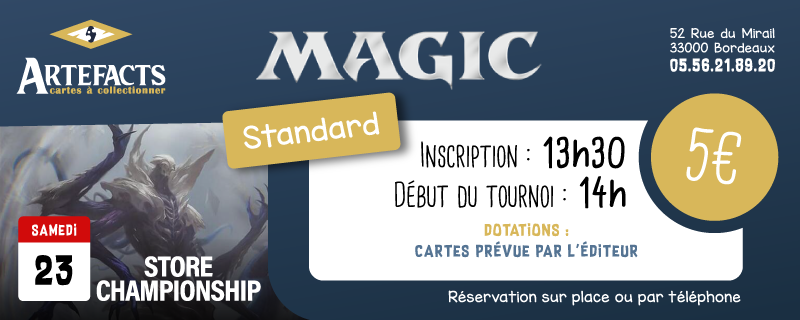 Magic Store Championship Standard 5€