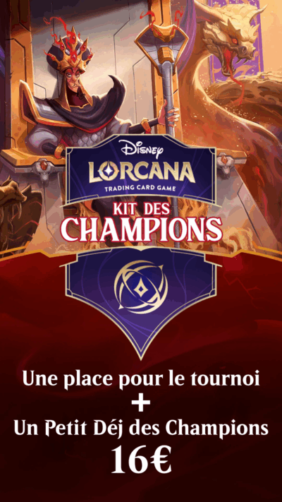 Kit des Champions Lorcana - Ticket Petit Gourmand