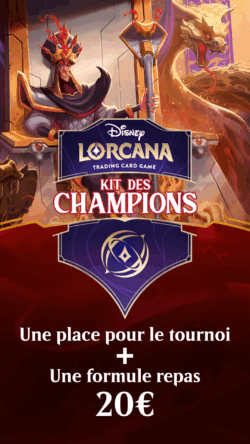 Kit des Champions Lorcana - Ticket Gourmand