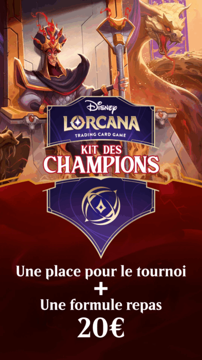 Kit des Champions Lorcana - Ticket Gourmand