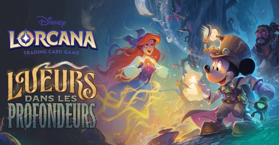 Lorcana Avant-Première Lueurs dans les Profondeurs en Draft 25€
