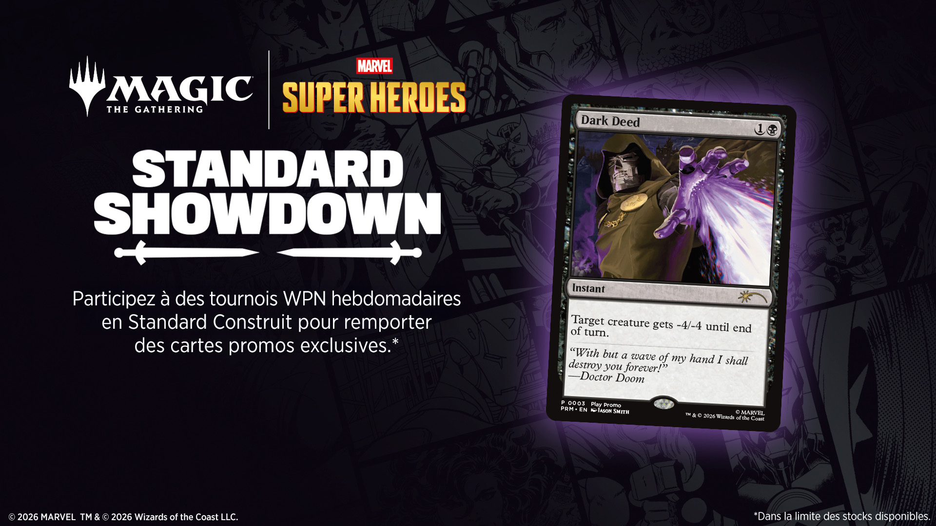 Magic Store Showdown Marvel 6€