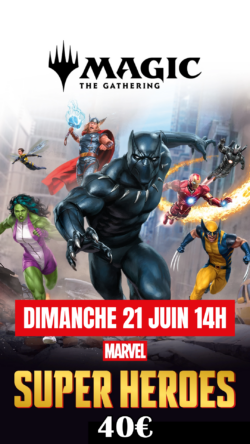 Avant-première Marvel 2v2 Dimanche 14h
