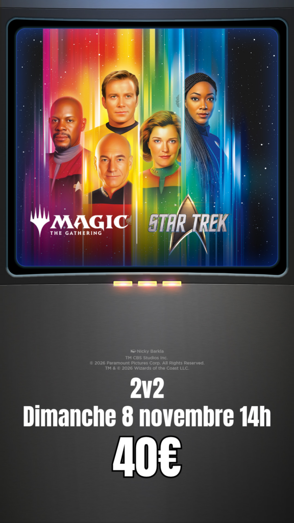 Avant-première 2v2 Star Trek Dimanche 14h